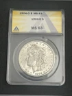 1904 O Morgan Silver Dollar MS63