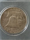 1959 -D USA Franklin Half Dollar silver