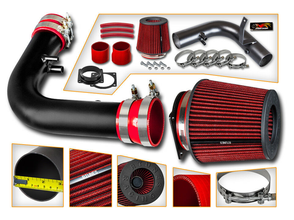 RTunes Racing 1997-1999 F250 Navigator 4.6L 5.4L V8 Air Intake Kit System+Filter