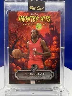 2025 Wild Card KEVIN DURANT Haunted Hits Monster Hunt 1/1 Rockets NBA Star🔥🔥