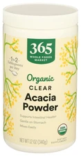 365 by Whole Foods Market, Acacia Fiber Clear Organic, 12 Ounce 1/2027