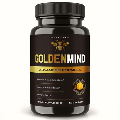 Golden Mind Capsules, GoldenMind Advanced Brain & Memory Support (60 Count)