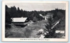 NEWPORT, OR Oregon ~ IRVIN HOTEL & CLUB HOUSE ~ c1910s Lincoln County Postcard