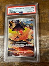 Pokemon 2023 Paradox Rift Illustration Rare MAGBY #186 PSA 8 RARE