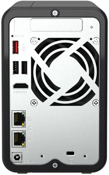 QNAP TS-264-8G   2-Bay, Intel Quad-core CPU, 2 x M.2 Slots, 2.5GbE Desktop NAS, - Image 3 of 3