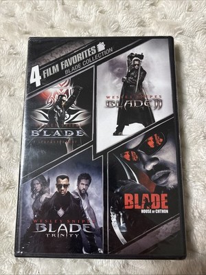 Blade 4 Film Favorites DVD Collection New Sealed Wesley Snipes Action Horror