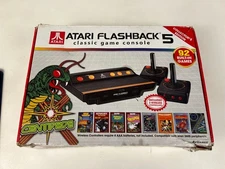 Atari Flashback 5 Console – 92 Games – Power Adapter Only – Works – No Controlle
