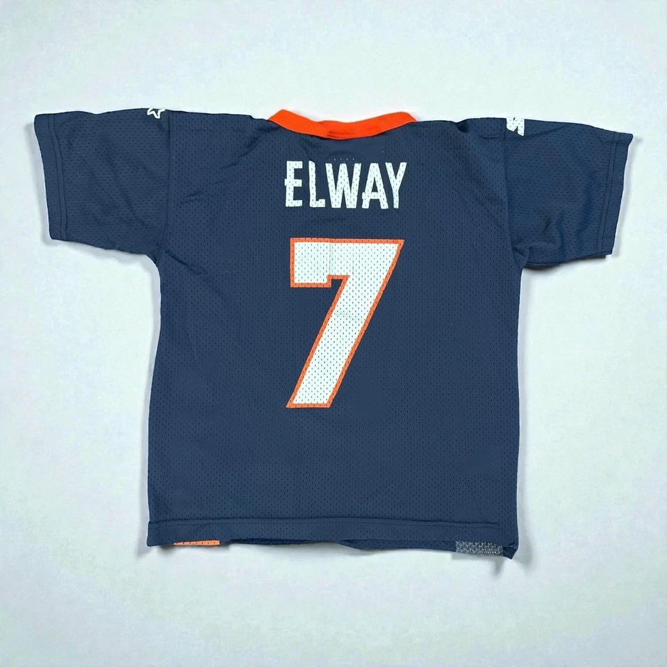 Camiseta De Colección Starter Años 90 EE. UU. John Elway Denver Broncos Juvenil Azul NFL Talla M Foto 3 de 4