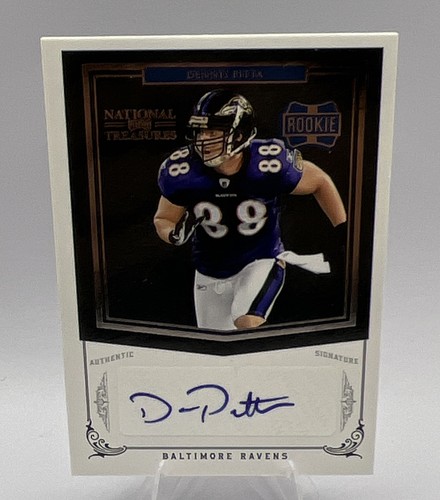 Dennis Pitta [Autograph] #226 2010 Playoff National Treasures card