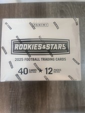 2025 Panini Rookie & Stars Football Sealed Box - 12 Packs/40 Per Pack
