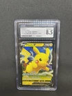 Pokemon 2021 Pikachu V- Black Star Promos SWSH061, CGC 8.5