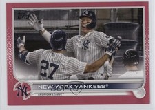 2022 Topps Series 1 Mother's Day Hot Pink 6/50 New York Yankees Aaron Judge 14n5