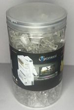 200pc Everest Media Solutions RJ45 Connector Cat6 Pass Through