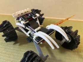 LEGO NINJAGO Garmadon's Dark Fortress 2505 No Box Used from Japan