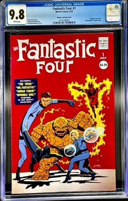 Fantastic Four #1 CGC 9.8 (2025) - Romero Variant Retrovision Cover -    