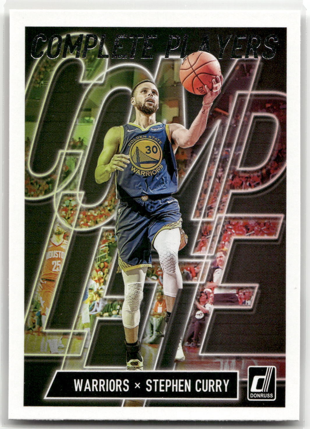 Stephen Curry 2019-20 Donruss Complete Players #7 Golden State Warriors