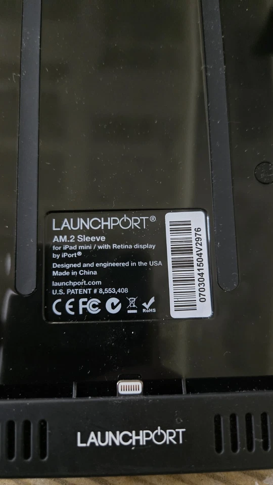 iPort Launchport AM.2 Charging Protective Sleeve/Case for iPad Mini 1,2,3&4 - image 2 of 2