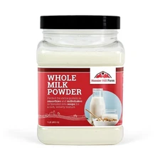 Whole Milk Powder by Hoosier Hill Farm, 1 Pound (Pack of 1)