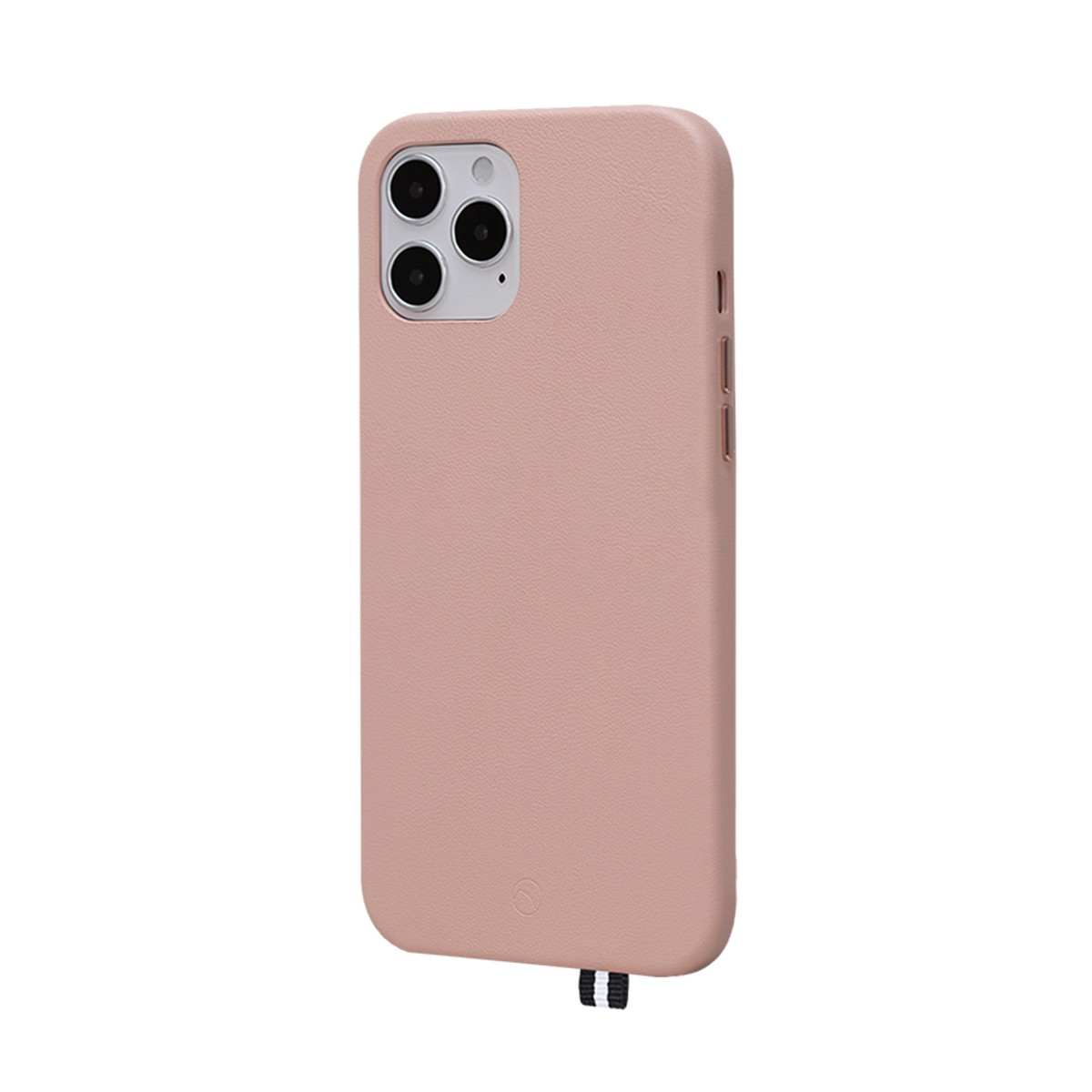 Coque iPhone 12 en Cuir Elysée ARTEFACT Rose Haute Couture - 2
