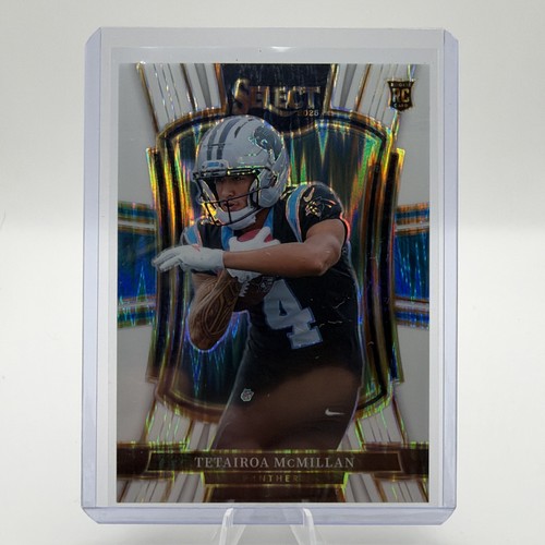 2025 Panini Select - Premier Level Tetairoa McMillan #144 White Shock Prizm /799