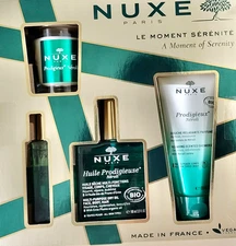Nuxe Huile Prodigieux Neroli Set Candle+Perfume+Oil+Shower Gel