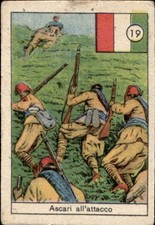 figurina La Guerra in Europa VAV 1939 # 19 Ascari all'attacco Italia