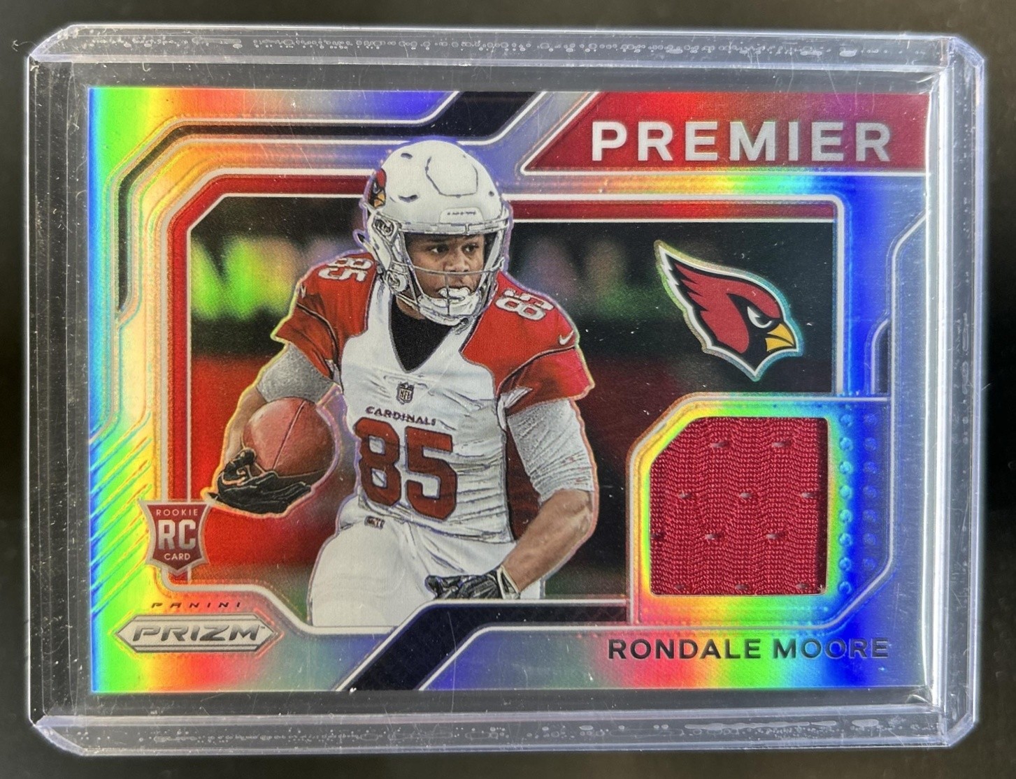 Rondale Moore Panini Prizm Premier Jersey #PJ17 Base