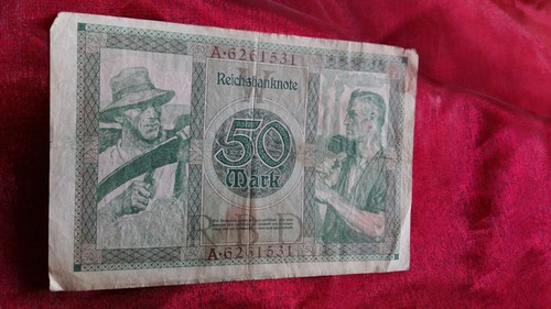 Deutsches Reich Reichsbanknote 50 Mark Berlin 23. Juli 1920 grün 2 Stück - Bild 2 von 6