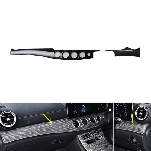 For Mercedes Benz E-Class W213 2016-2022 RHD Plastic Carbon Fiber Style Stickers - Bild 30 von 35