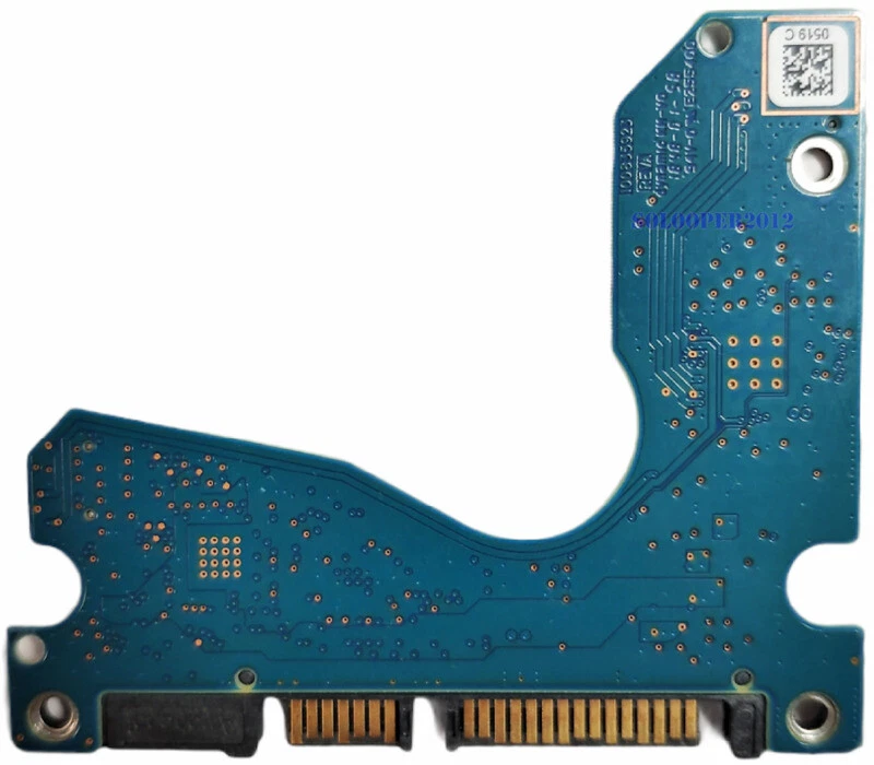 HDD PCB Board number: 100835923 REV A Hard disk board Seagate 2.5 