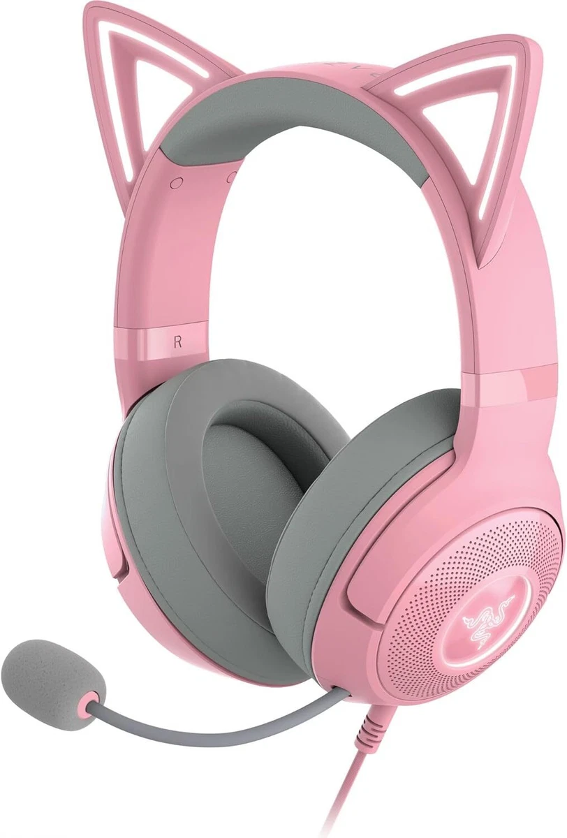 Razer Kraken Kitty V2 Wired Gaming Headset with Chroma RGB Certified Refurbished