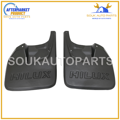 MUDGUARD, FRONT FENDER, RH & LH For Toyota HILUX 2.5Ltr | eBay