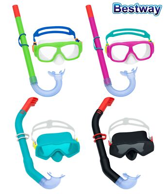 Maske Schnorchel Set Erwachsene Jugend Auslaufsicher Latexfrei Schwimmbrille Schnorcheln
