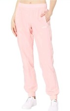 Adidas Originals High Waist Reflective Track Pink Pants Joggers Logo Sz XL
