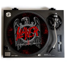 SLAYER Turntable Slipmat for Vinyl Records 12” DJ Slip Mat Thrash Metal vinyls