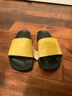 Adidas + Raf Simons Yellow Checkerboard Sandals Size 6 (US) 36 (EU) — photo 1