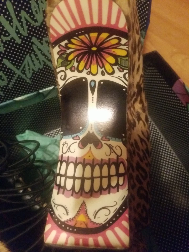 Редкий и очень уникальный Taylor говорит конфеты череп невидимые каблуки. Размер 7 - Изображение 2 из 4