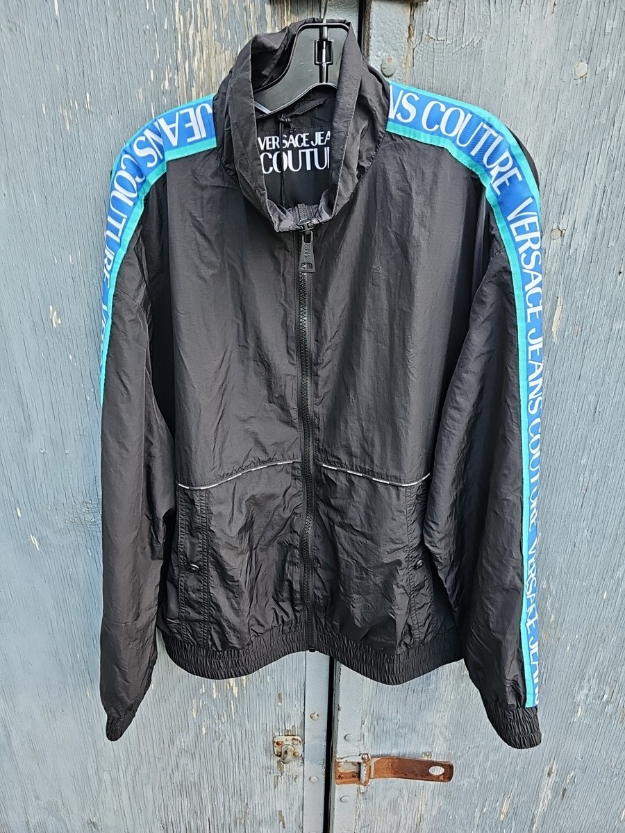 Versace Jeans Couture NYLON CRINKLE TAPE LOGO Print Track Versace Jeans Couture NYLON CRINKLE TAPE LOGO Print Track