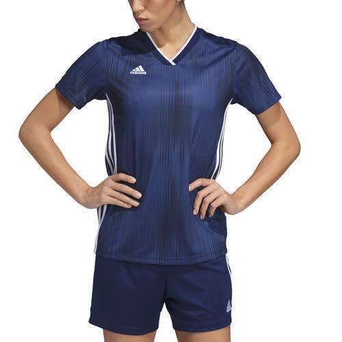 Maglia Adidas Tiro 19 - Calcio Donna Blu Scuro 2XS - Foto 3 di 5