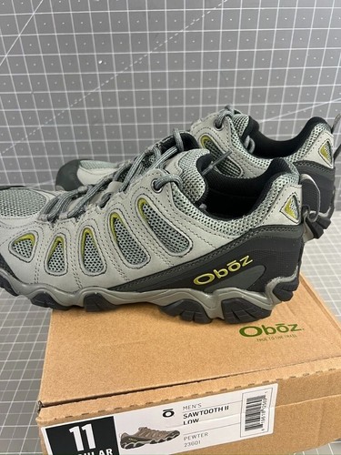 OBOZ Sawtooth II Low Hiking Shoe - Men's Sz 11 US 44.5 EU New - Picture 6 of 10