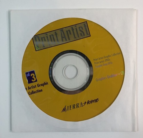 1998 Print Artist Platinum Edition #1 Publisher Graphics Software 7 Disc Set - Afbeelding 6 van 10