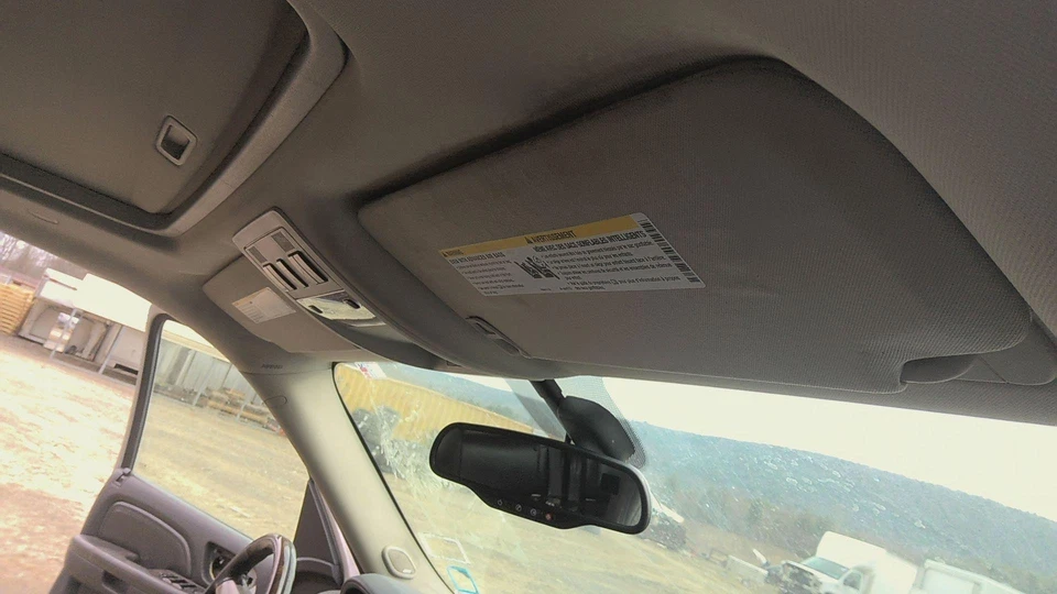 08 GMC YUKON XL 1500 Sun Visor Illumination Passengergray - Image 2 of 2