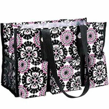 GB Thirty One Organizing Utility tote mummy 31  shoulder bag Pink Pop Medallion