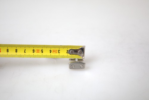 DOLCE & GABBANA Cufflinks Silver Plated Metal Brass Pin Men Accessory RRP 270usd - Picture 6 of 7