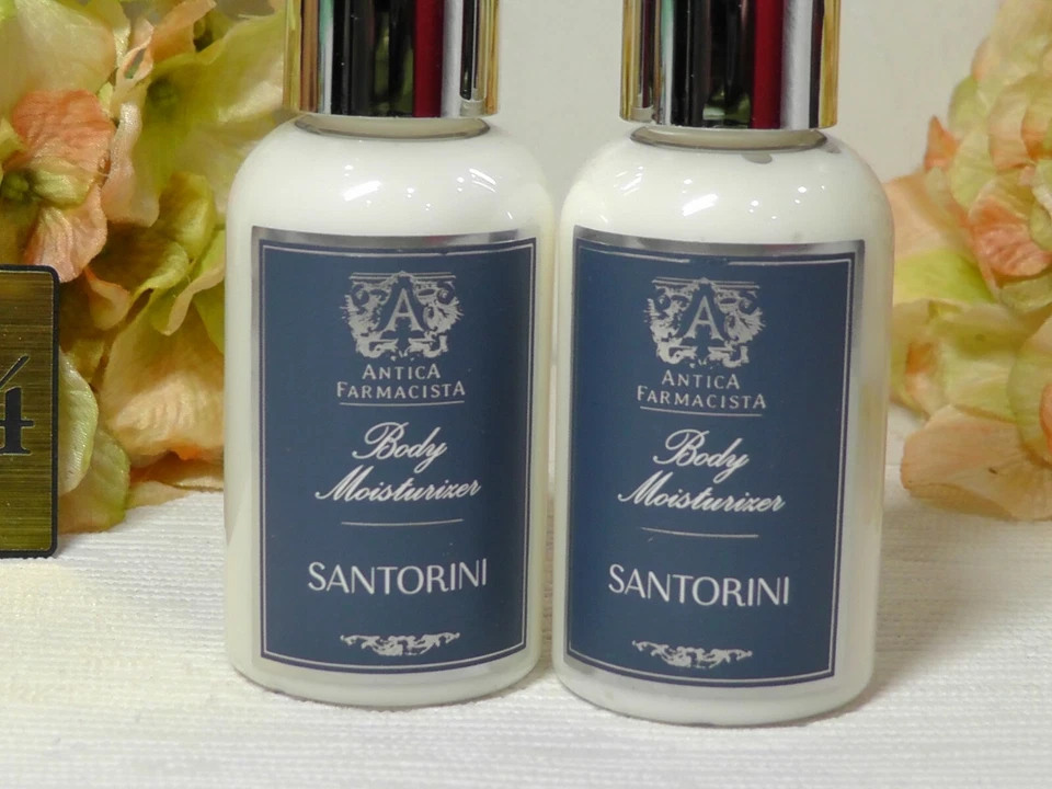 Lote de 2: Antica Farmacista SANTORINI Crema Hidratante Corporal Mini 2.0 oz / 59 ml**NUEVA Foto 2 de 4