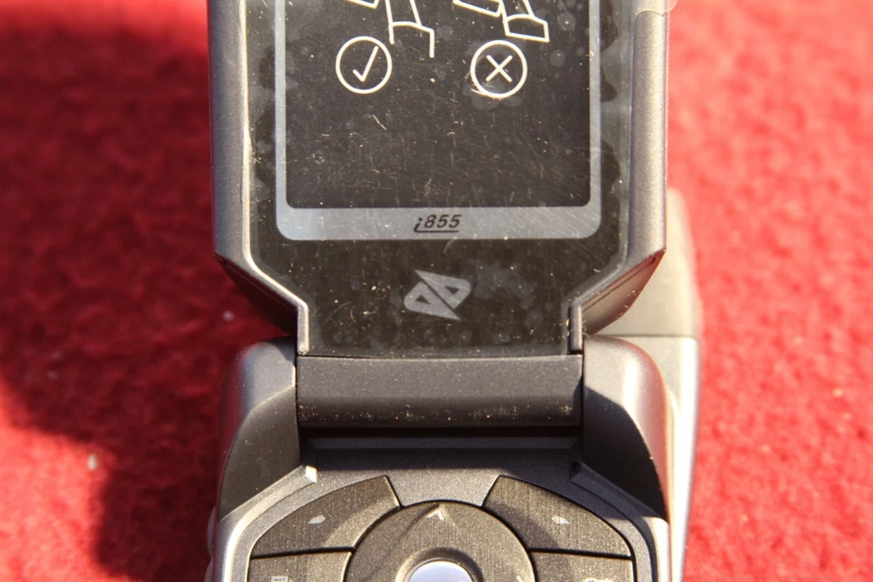 BRAND NEW MOTOROLA i855 Gray (Boost Mobile iDEN) Cellular Phone H65XAN6RR4AN - Image 4 of 4