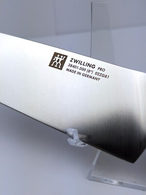 Zwilling PRO 38401-200 8 in CHEF'S Knife, Made in GERMANY, Carbon