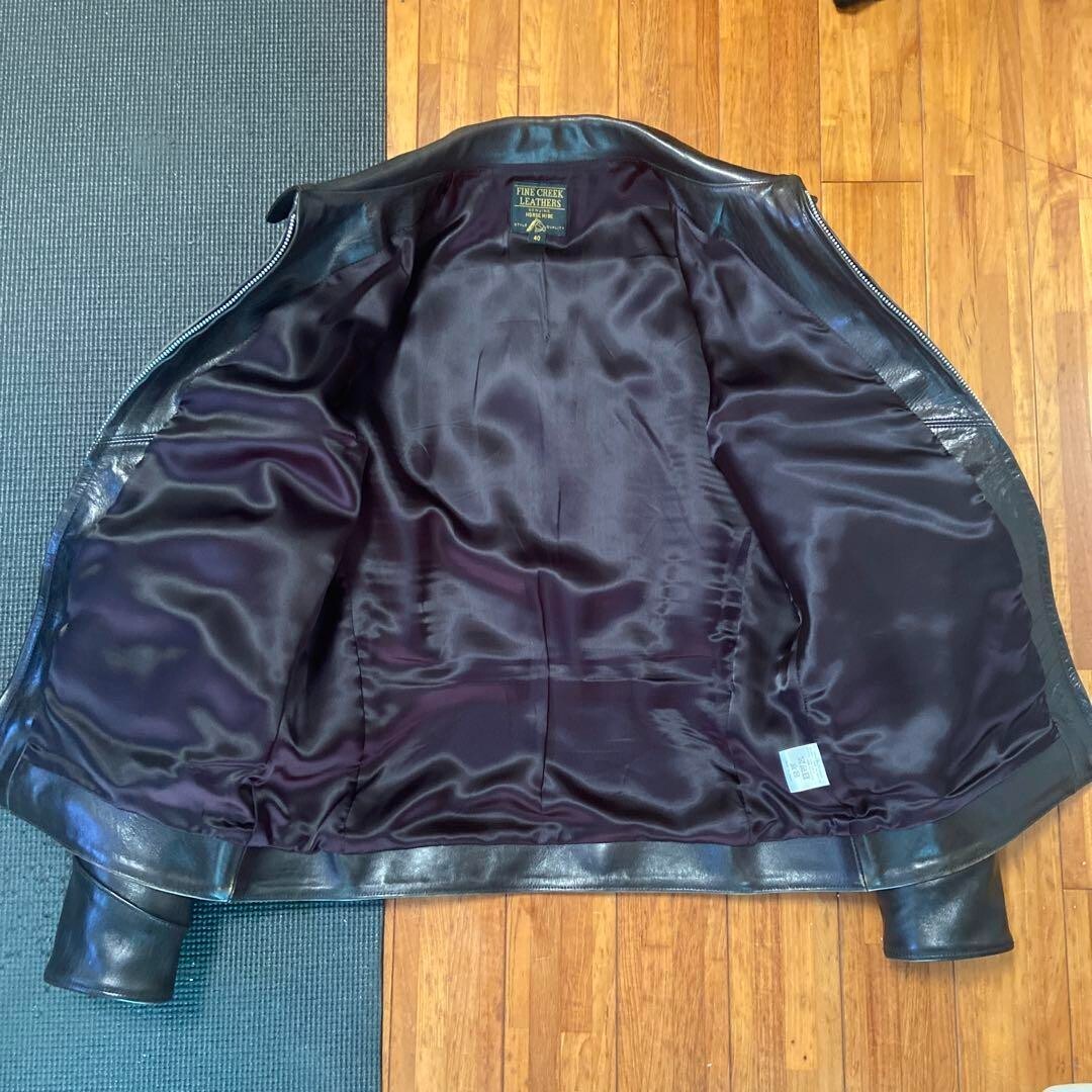 新品同様☆FINE CREEK LEATHERS JAMES size40