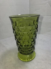 Indiana Glass Colony Whitehall Cubist Avocado Green Footed Replacement Choose