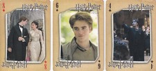 Robert Pattison Harry Potter Playing Cards Lot of 3 - Cedric Diggory